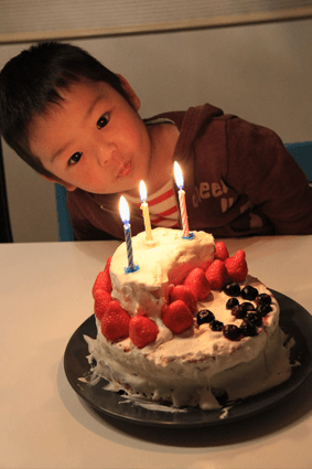3歳の誕生日会を成功させるポイント紹介